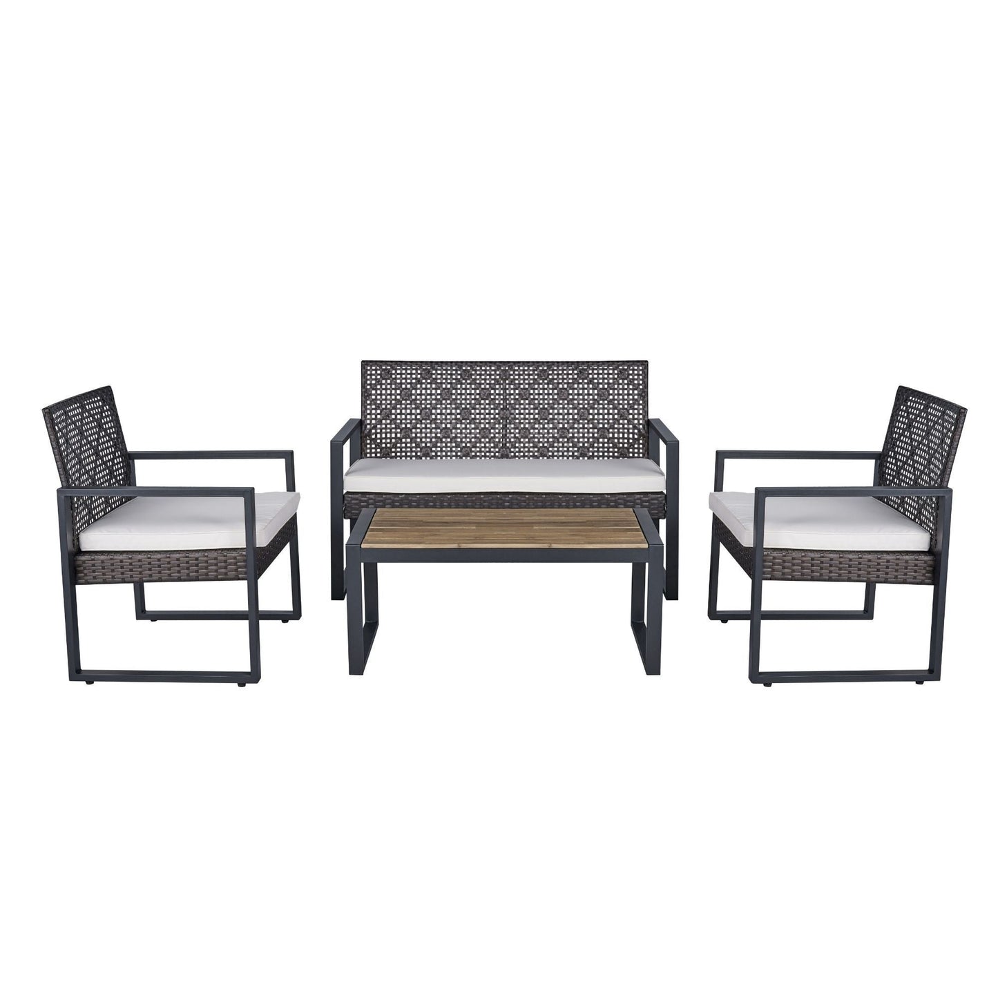 4 Piece Patio Furniture Set