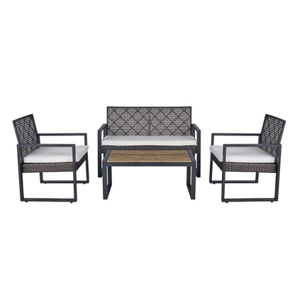 4 Piece Patio Furniture Set