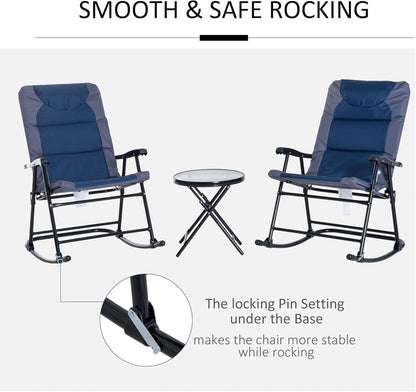 Three Piece Outdoor Patio Furniture Set