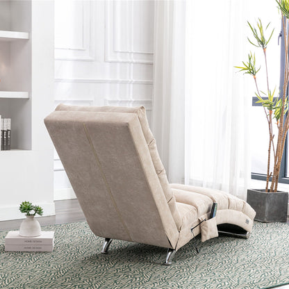 Massage Chaise Lounge Indoor With Remote Control