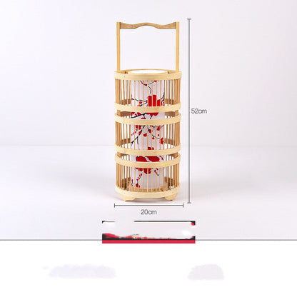 Bamboo Floor Lamp
