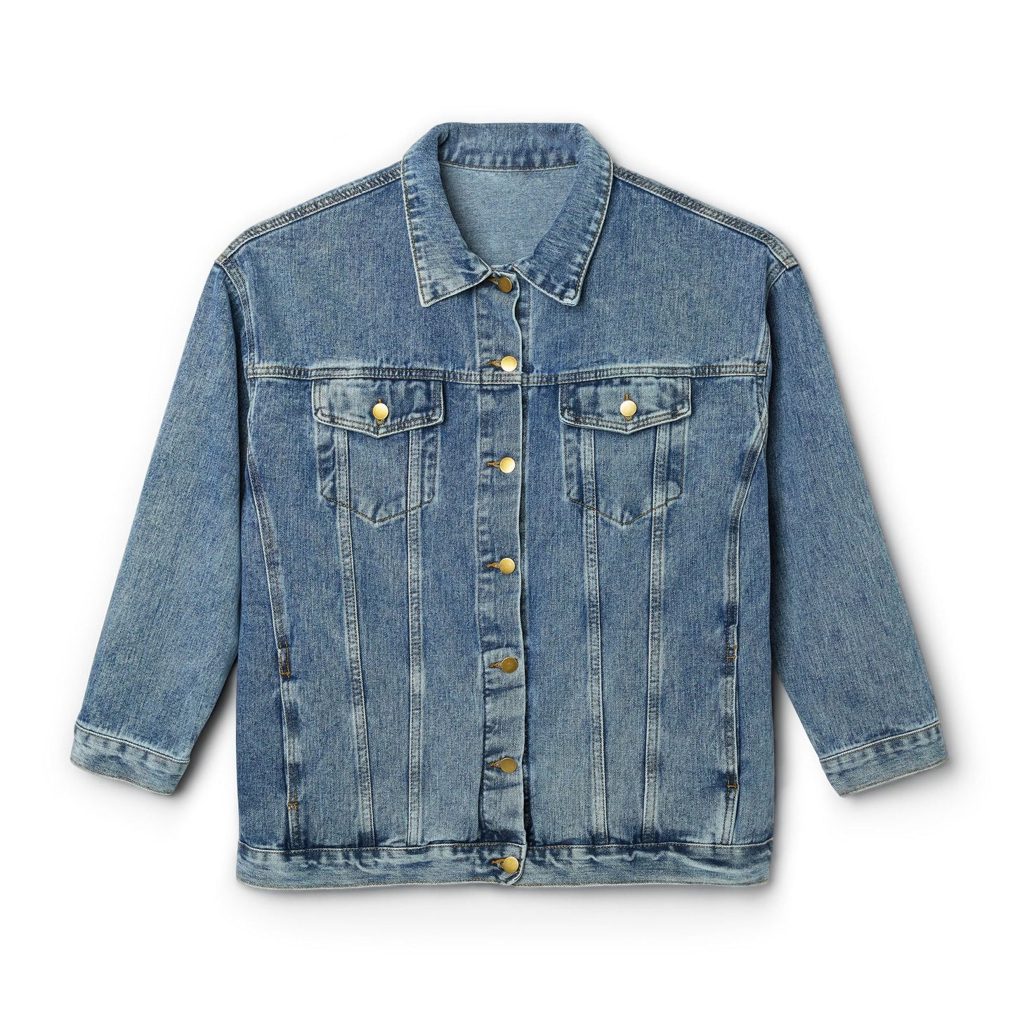 SEEN. BY GOD Women's Oversized Denim Jacket