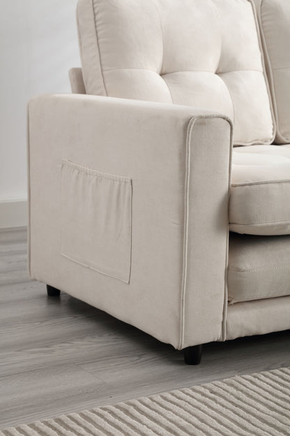 3 Fold Sofa Convertible Futon Couch sleeper
