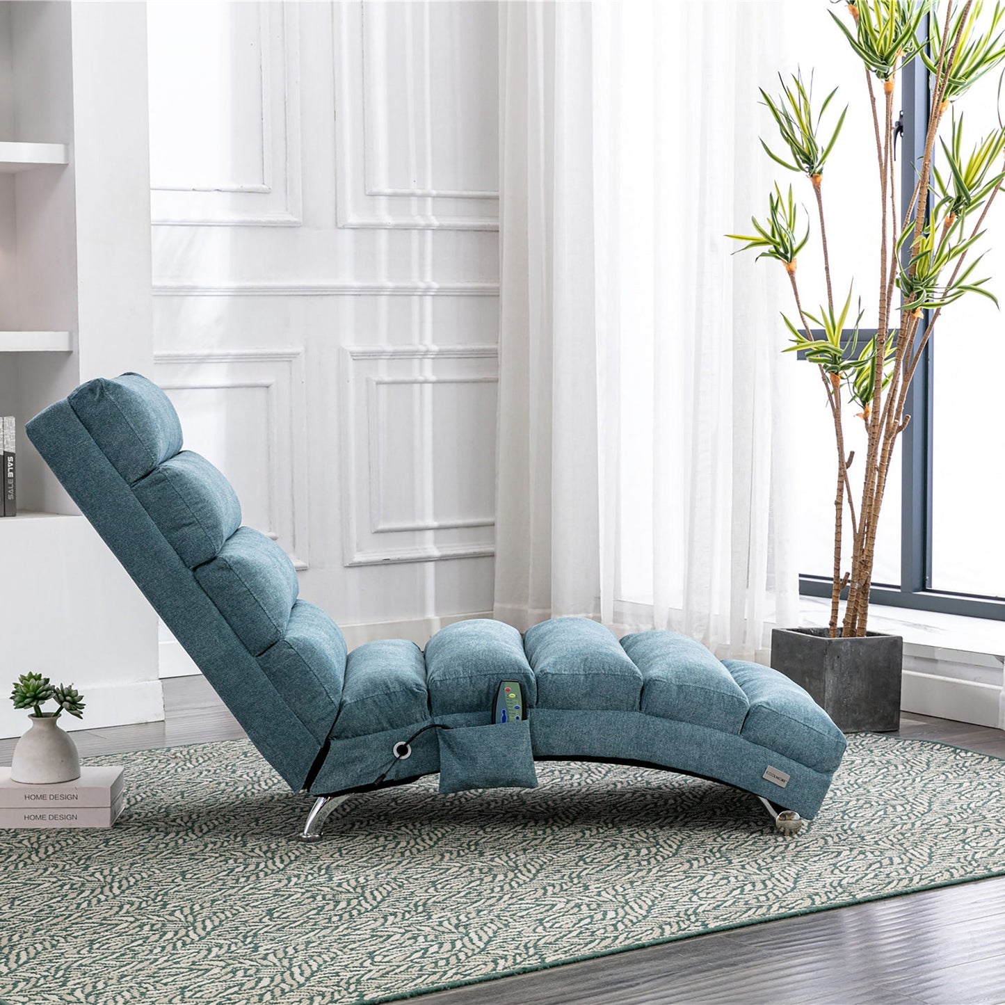 Massage Chaise Lounge Indoor With Remote Control