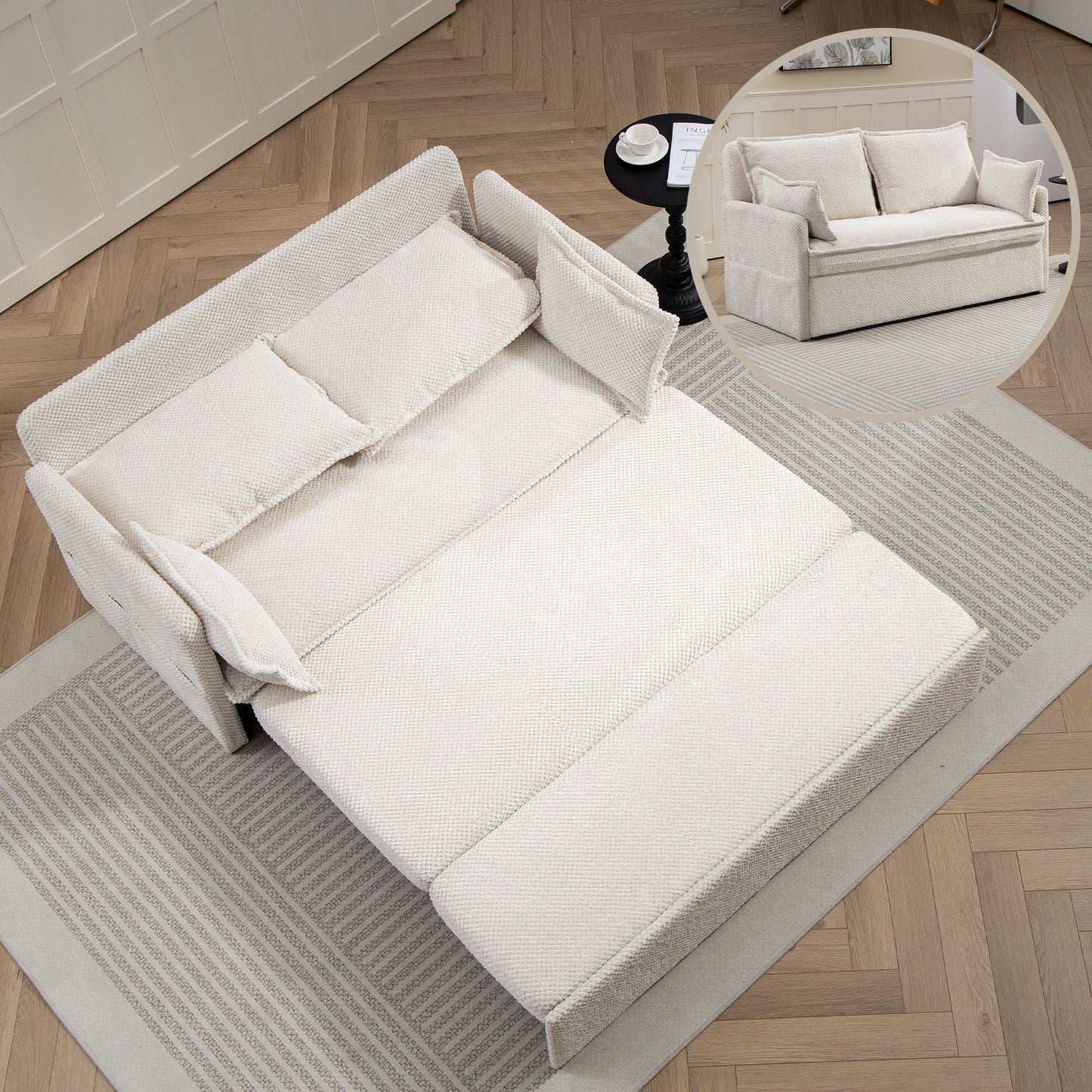 Pull Out Sofa Bed, Convertible Sleeper Sofa