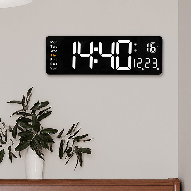 Large LED Digital Wall Clock