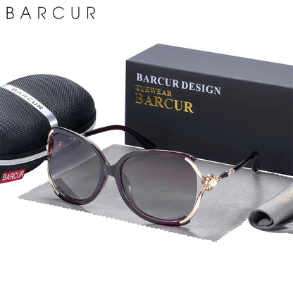 BARCUR Sunglasses Trendy Butterfly Design Women