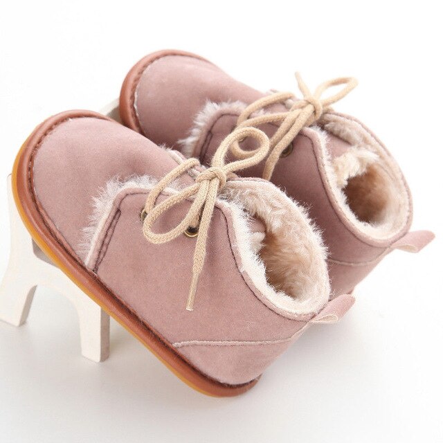 Newborn Baby Girl Shoes Warm Snow Boots Toddler Infant Booties
