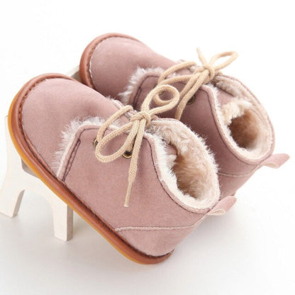 Newborn Baby Girl Shoes Warm Snow Boots Toddler Infant Booties