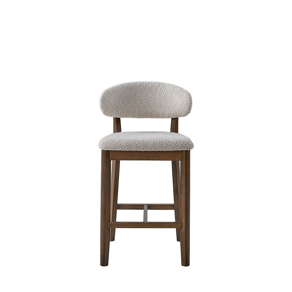 ACTU Counter Stools Set of 2, 26” Upholstered Bar Stools