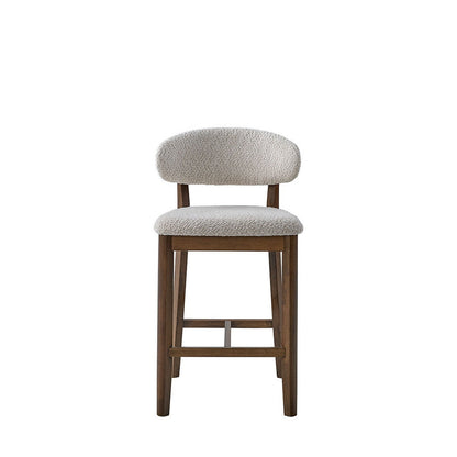 ACTU Counter Stools Set of 2, 26” Upholstered Bar Stools