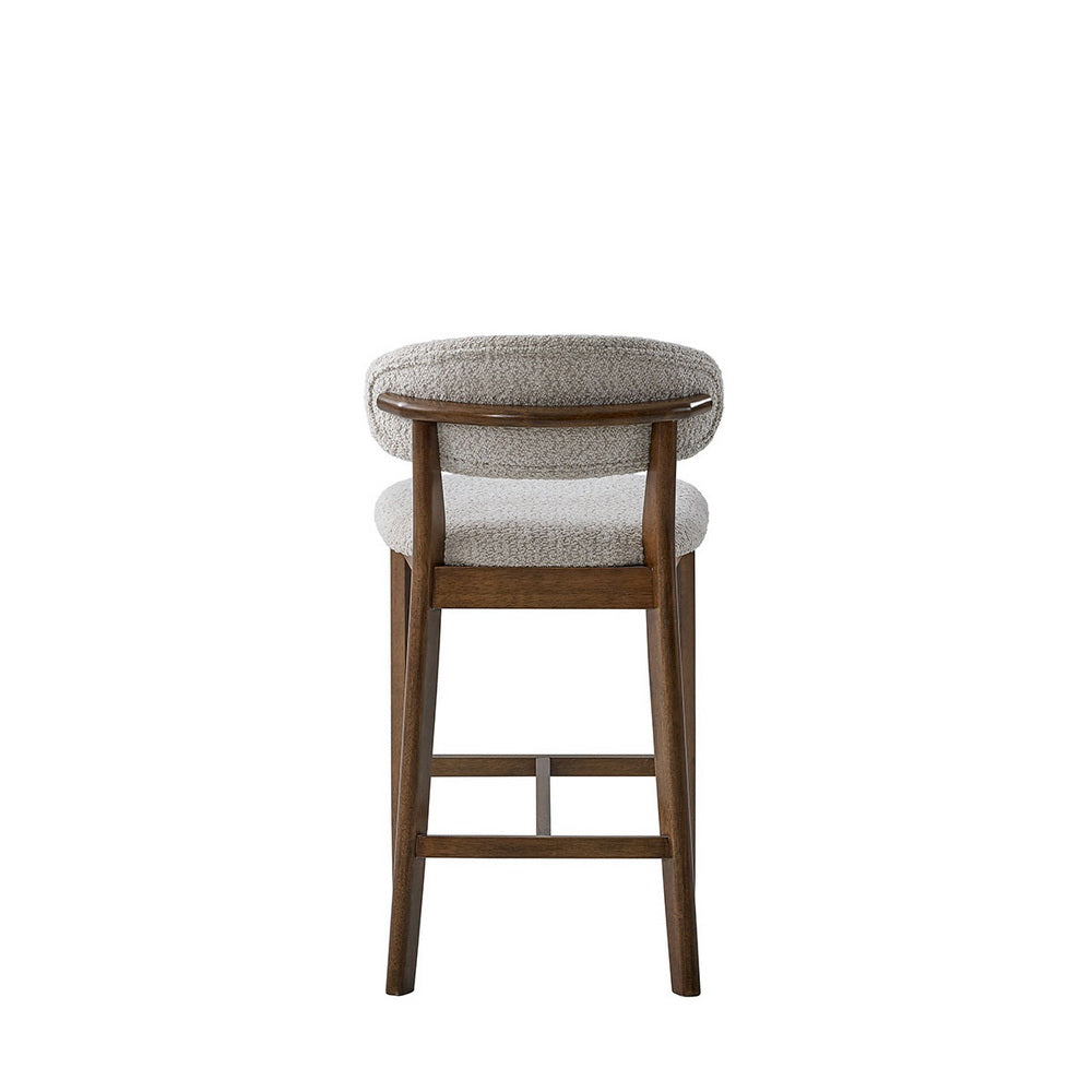 ACTU Counter Stools Set of 2, 26” Upholstered Bar Stools