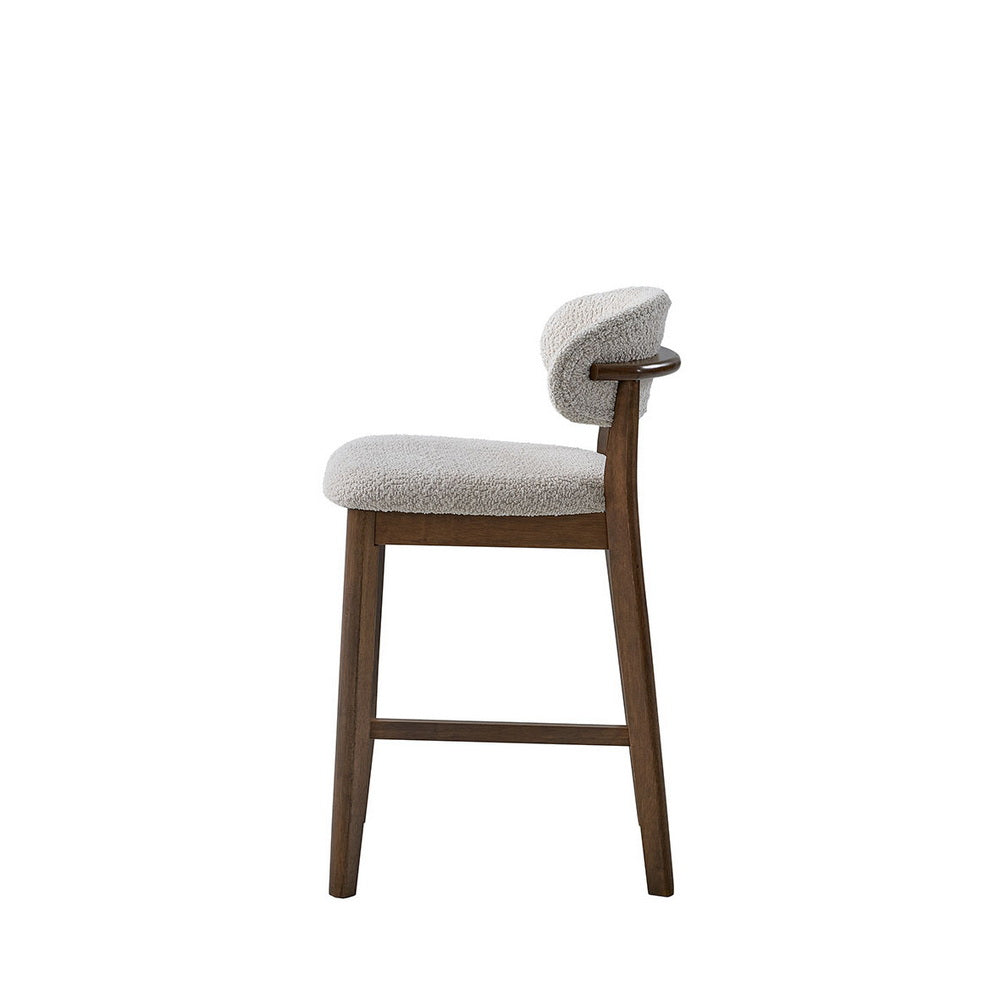 ACTU Counter Stools Set of 2, 26” Upholstered Bar Stools
