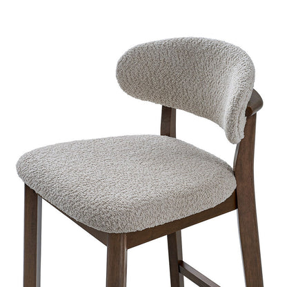 ACTU Counter Stools Set of 2, 26” Upholstered Bar Stools