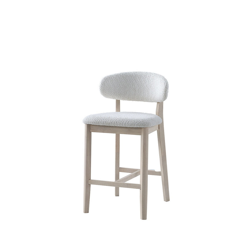ACTU Counter Stools Set of 2, 26” Upholstered Bar Stools
