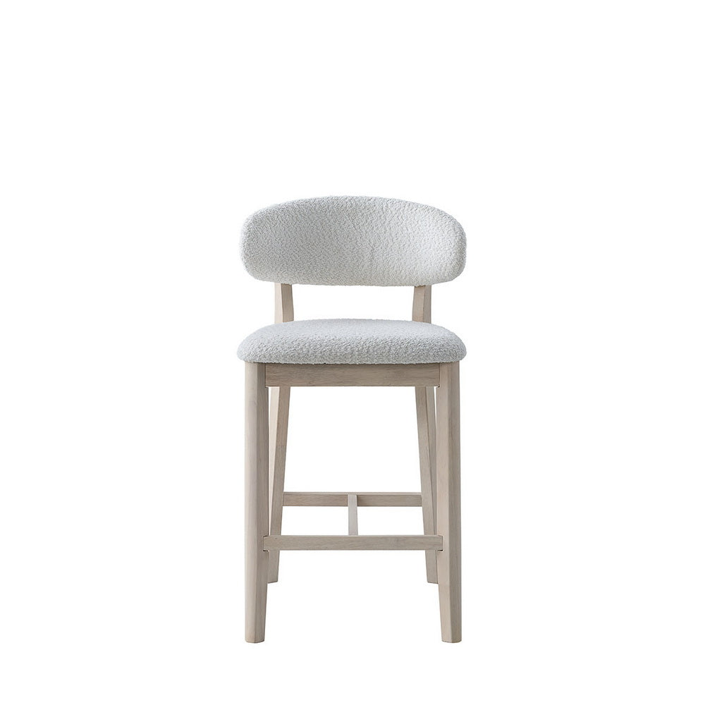 ACTU Counter Stools Set of 2, 26” Upholstered Bar Stools