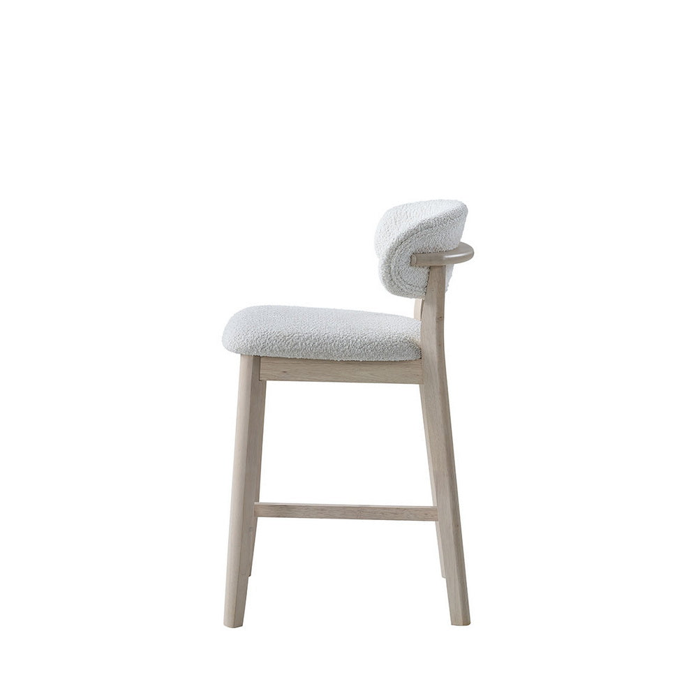 ACTU Counter Stools Set of 2, 26” Upholstered Bar Stools