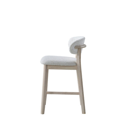 ACTU Counter Stools Set of 2, 26” Upholstered Bar Stools