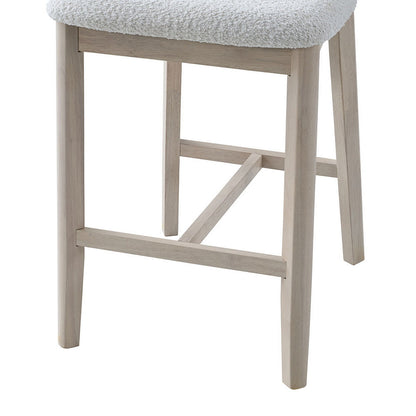 ACTU Counter Stools Set of 2, 26” Upholstered Bar Stools