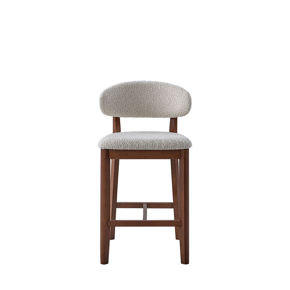 ACTU Counter Stools Set of 2, 26” Upholstered Bar Stools