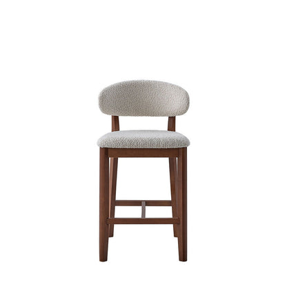 ACTU Counter Stools Set of 2, 26” Upholstered Bar Stools