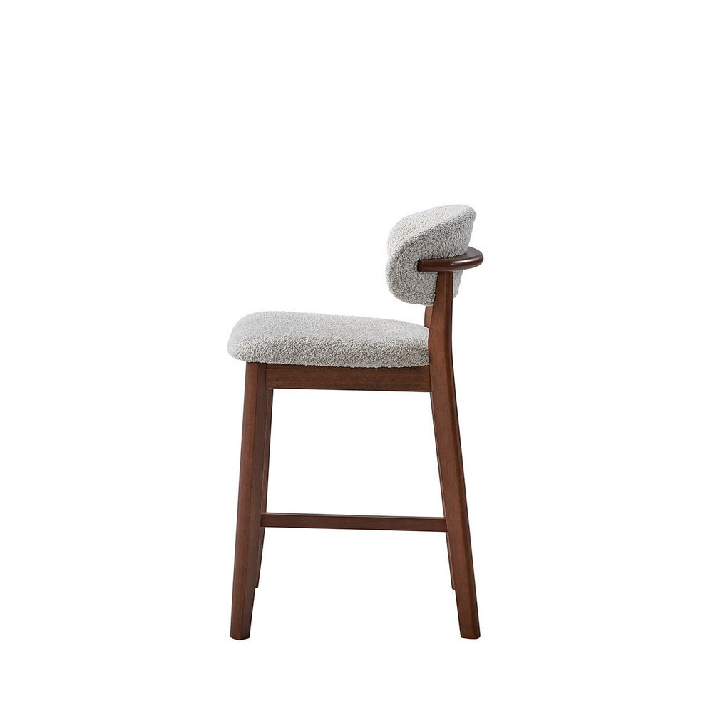 ACTU Counter Stools Set of 2, 26” Upholstered Bar Stools