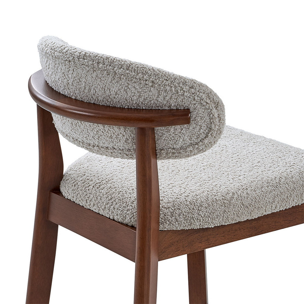 ACTU Counter Stools Set of 2, 26” Upholstered Bar Stools