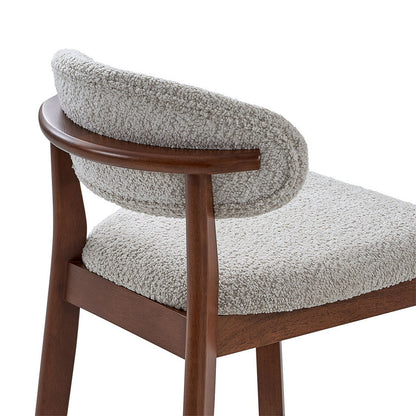 ACTU Counter Stools Set of 2, 26” Upholstered Bar Stools
