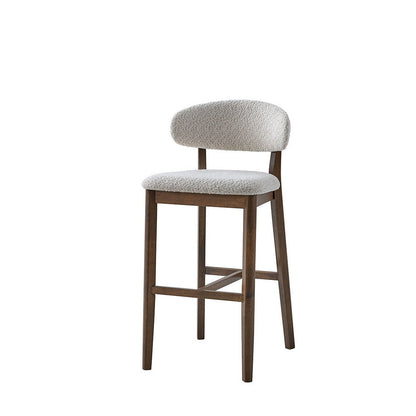 Bar Stools Set of 2, 30” Upholstered Bar Height Stools