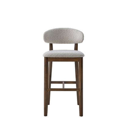 Bar Stools Set of 2, 30” Upholstered Bar Height Stools