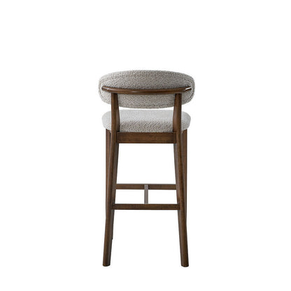 Bar Stools Set of 2, 30” Upholstered Bar Height Stools