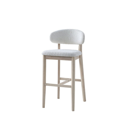 Bar Stools Set of 2, 30” Upholstered Bar Height Stools