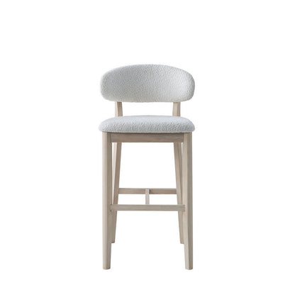 Bar Stools Set of 2, 30” Upholstered Bar Height Stools