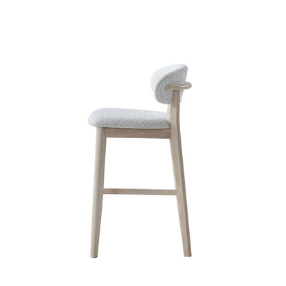 Bar Stools Set of 2, 30” Upholstered Bar Height Stools