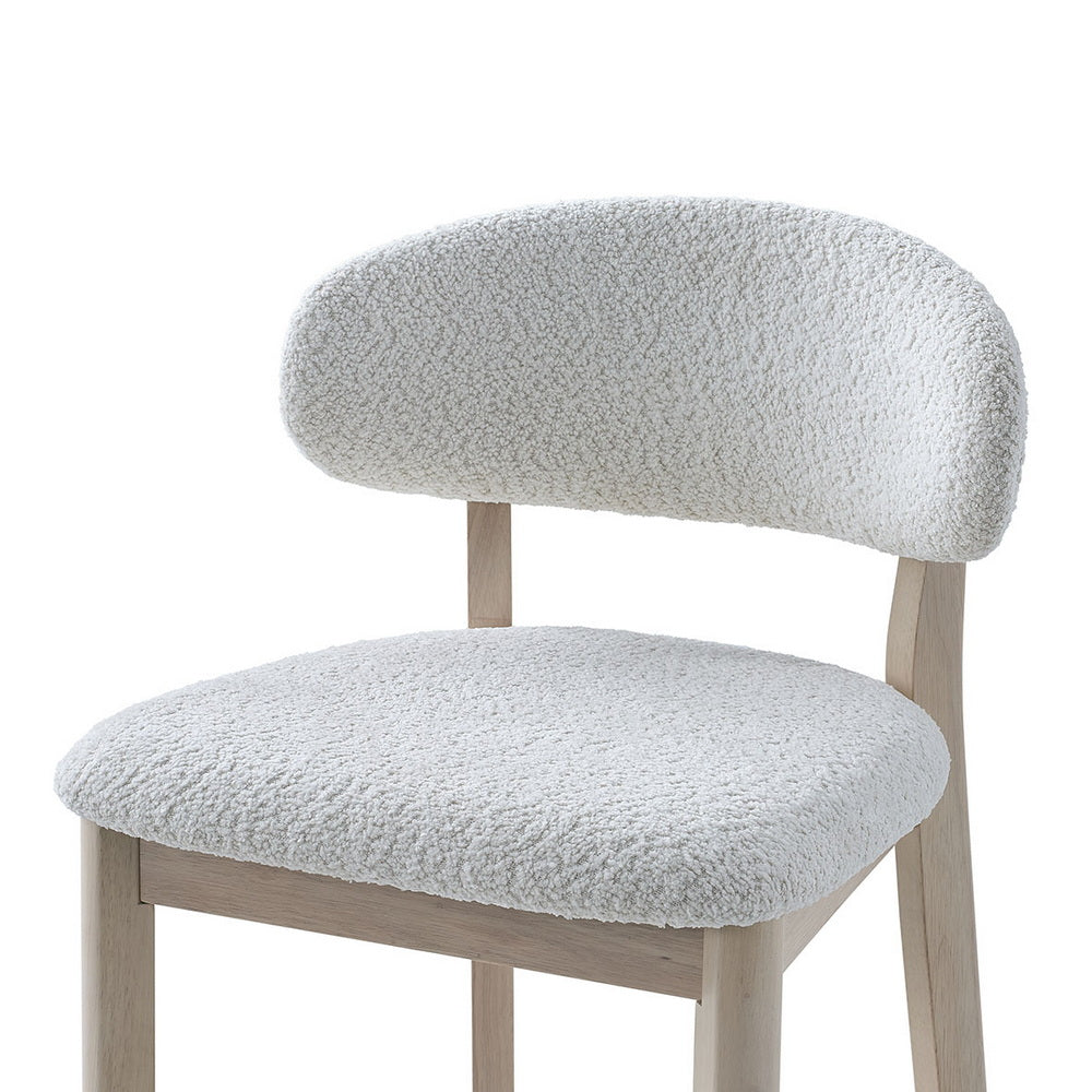 Bar Stools Set of 2, 30” Upholstered Bar Height Stools