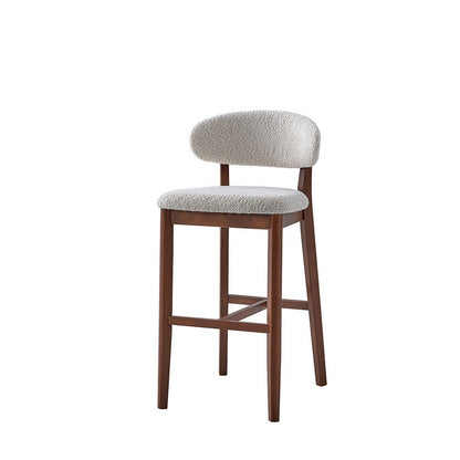 Bar Stools Set of 2, 30” Upholstered Bar Height Stools