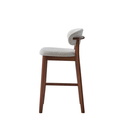 Bar Stools Set of 2, 30” Upholstered Bar Height Stools