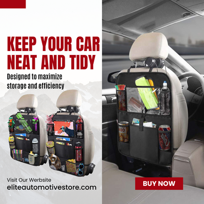 Car Back Seat Organizer