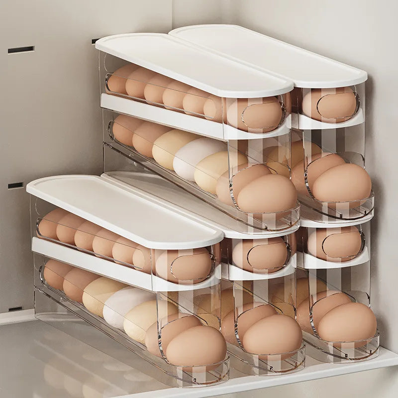Double Layer Rolling Egg Dispenser