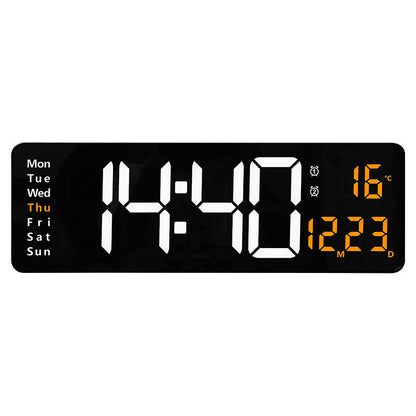 Large LED Digital Wall Clock