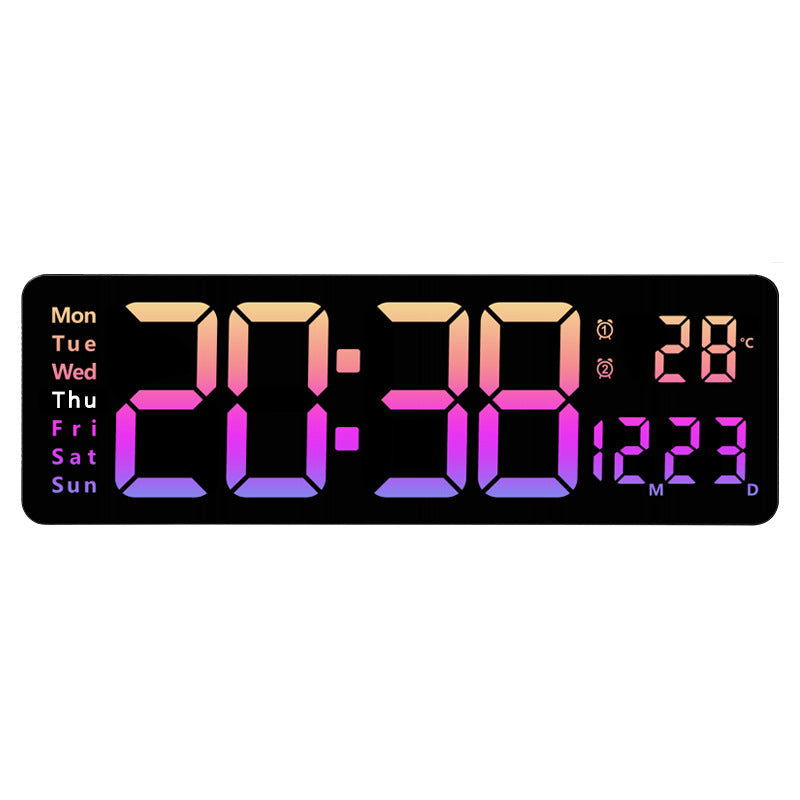 Large LED Digital Wall Clock