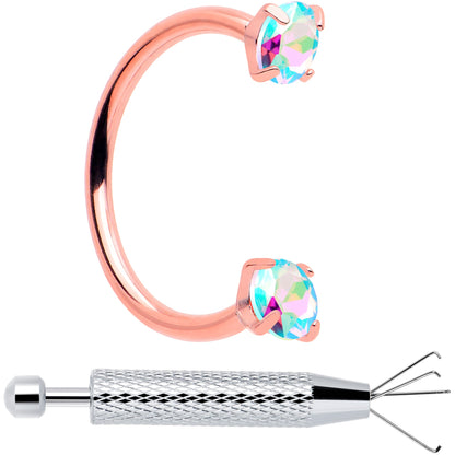 Horseshoe Nose Ring Kit with Ball Grabber