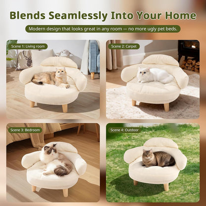 Sofa Bed Furniture Style Velvet Pet Couch