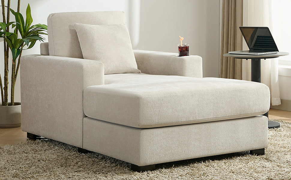 Oversized Chaise Lounger