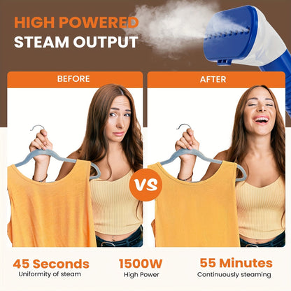 1500W Garment Steamer Standing Clothes Steamer