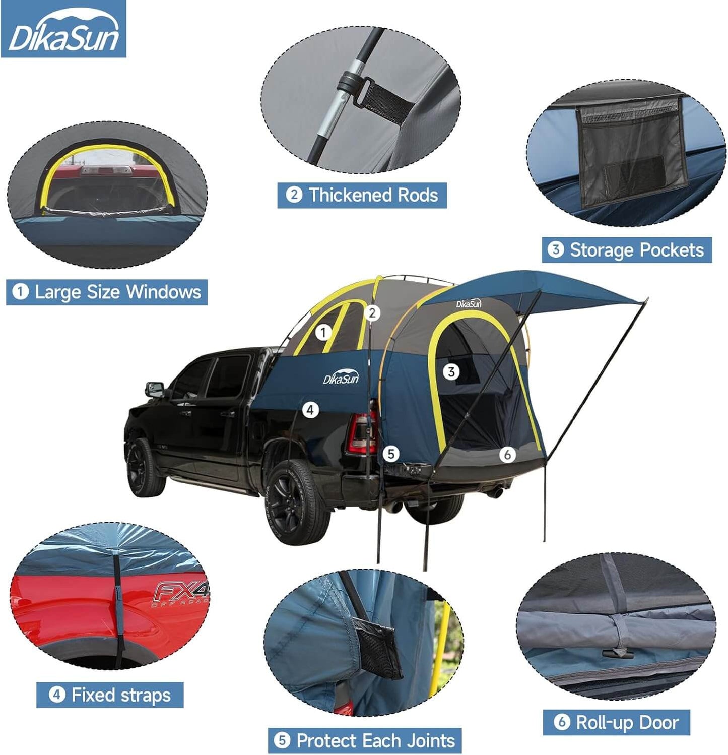 Pickup Truck Bed Tent