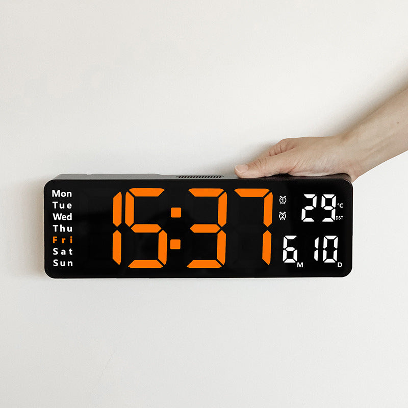 Large LED Digital Wall Clock