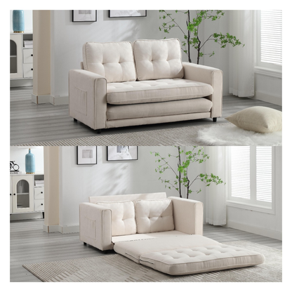 3 Fold Sofa Convertible Futon Couch sleeper