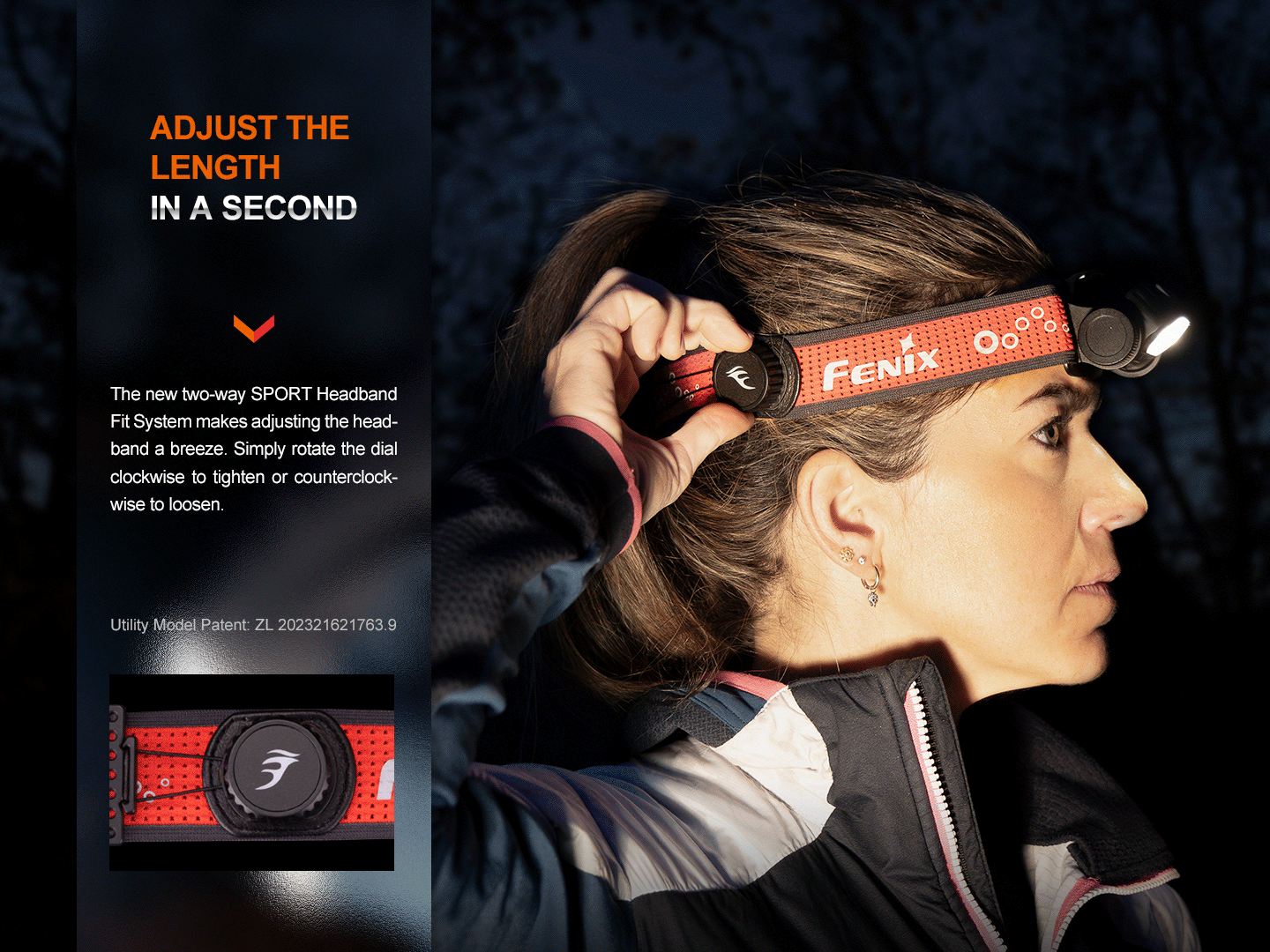 Rechargeable Lightweight Trail Running Headlamp