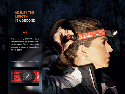 Rechargeable Lightweight Trail Running Headlamp